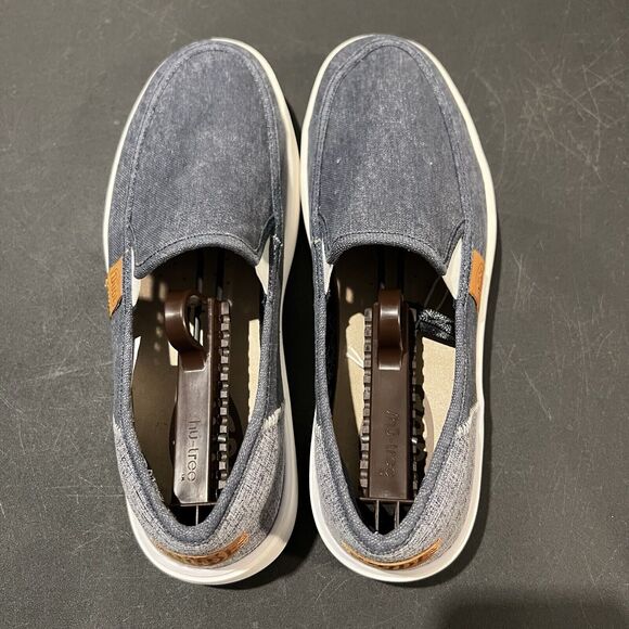 Hey Dude Sunapee M Craft Men's 9 Blue Slip On Comfort Sneakers - Picture 8 of 10